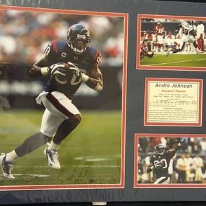 Andre Johnson #80 Houston Texans Tribute Collage